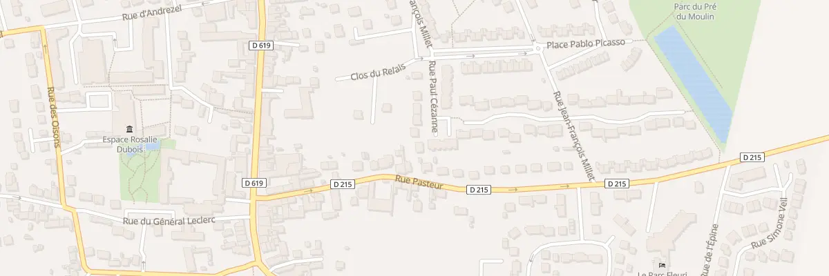 Plan du 23 Rue Paul Cézanne à Mormant