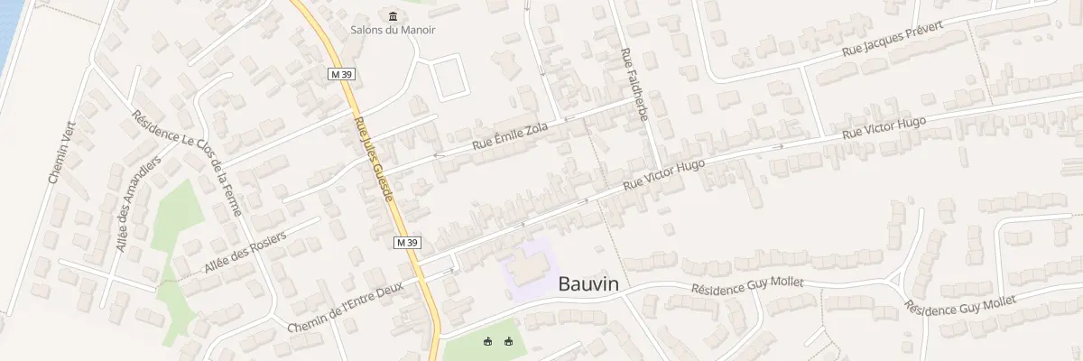 Plan du 27 Rue Victor Hugo à Bauvin