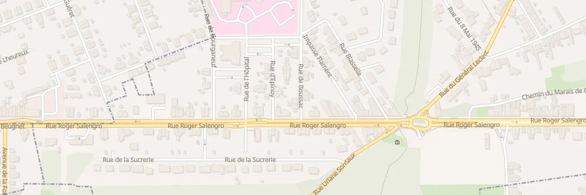 Plan du 3 Rue de Boussac à Fouquières-lès-Lens