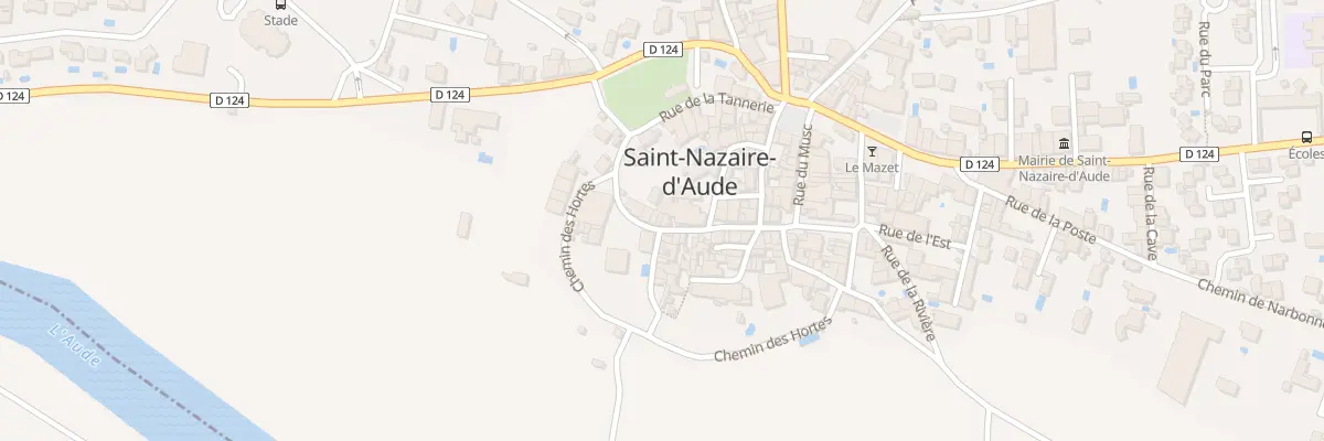 Plan du 94A Rue de Saint Jean à Saint-Nazaire-d’Aude