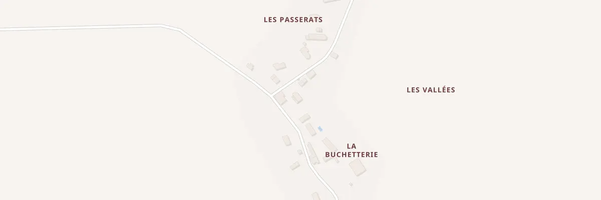 Plan du 5048 Les Vallees à Thorailles