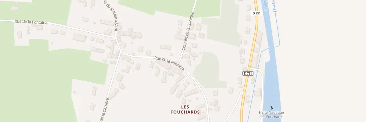 Plan du 84 Village des Fouchards à Boulleret