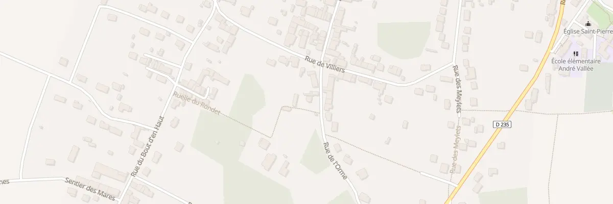 Plan du 17 Rue de l’Orme à Voulangis