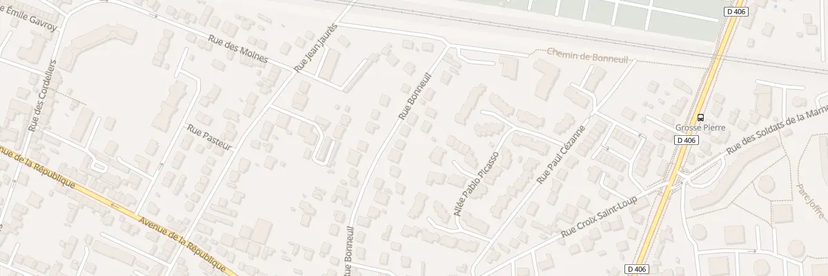 Plan du 24 Rue de Bonneuil à Meaux