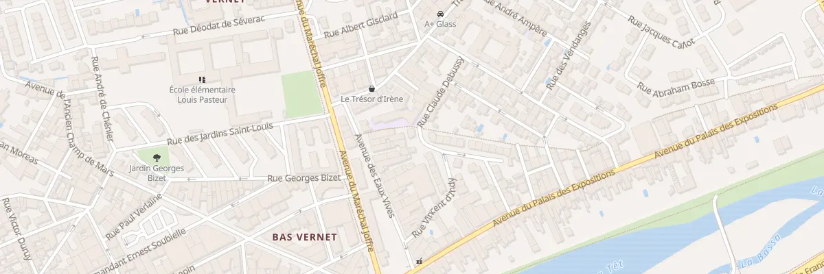Plan du 17 Rue Maurice Ravel à Perpignan
