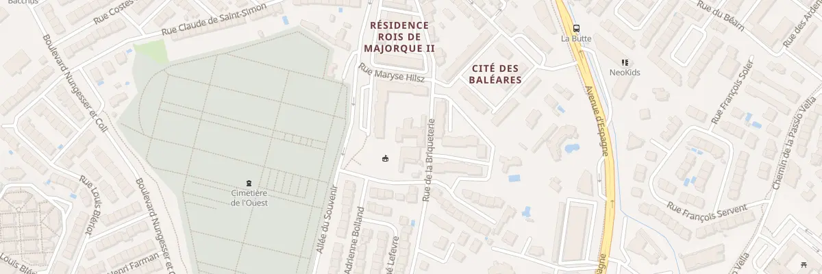 Plan du 43C Rue de la Briqueterie à Perpignan