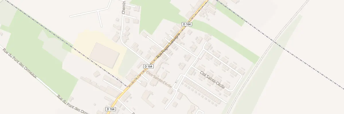 Plan du 94 Rue Roger Salengro à Meurchin