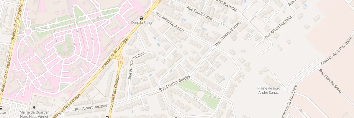 Plan du 27 Rue Georges Auric à Perpignan