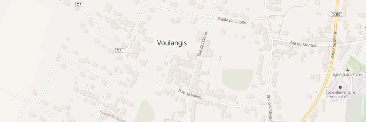 Plan du 41 Rue de l’Orme à Voulangis