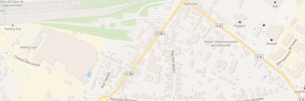 Plan du 19 Av Pasteur à Crépy-en-Valois