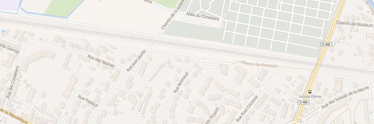 Plan du 55 Rue de Bonneuil à Meaux