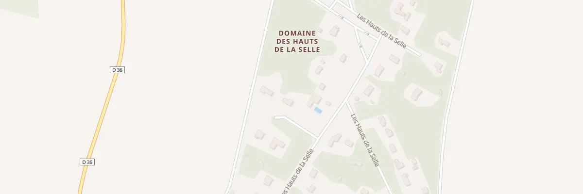 Plan du 86 Les Hauts de la Selle à La Selle-sur-le-Bied