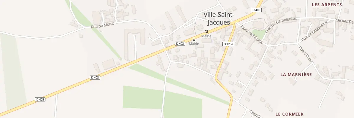 Plan du 1 Rue du Moulin à Ville-Saint-Jacques