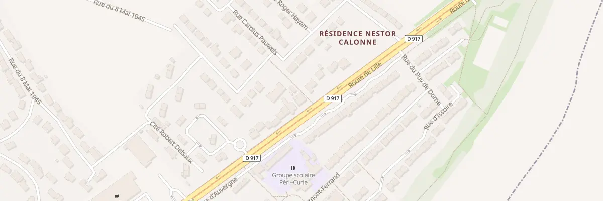 Plan du 238 Rte de Lille à Annay