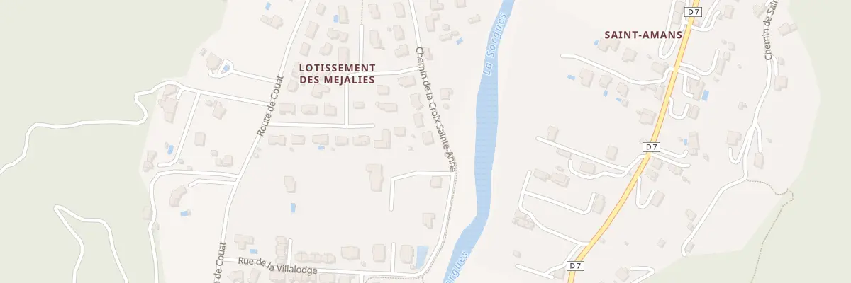 Plan du 300 Che de la Croix Ste Anne à Saint-Affrique