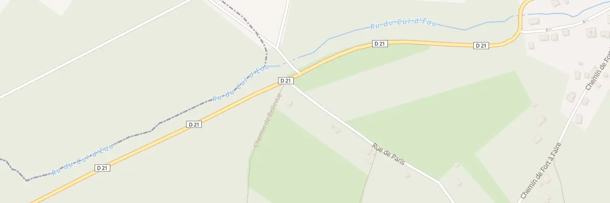 Plan du 1 Che de la Garenne à Tigeaux