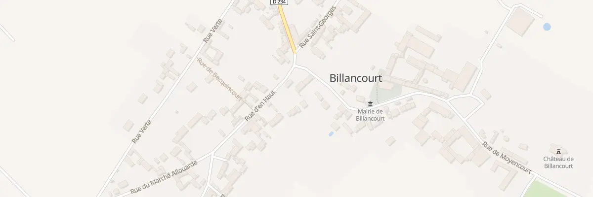 Plan du 3 Rue d’En Haut à Billancourt