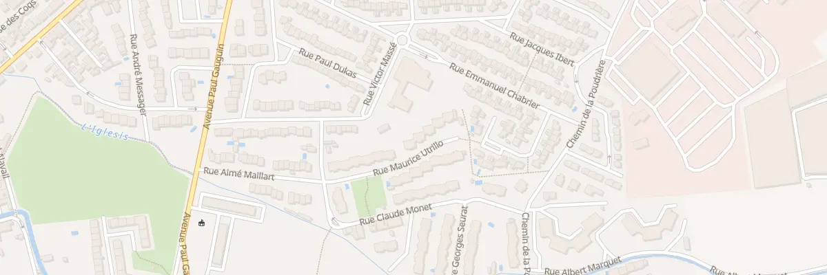 Plan du 8 Rue Suzanne Valadon à Perpignan