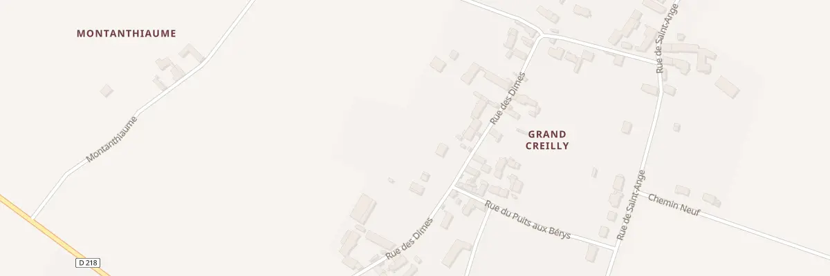 Plan du 13 Le Grand Creilly à Lorrez-le-Bocage-Préaux