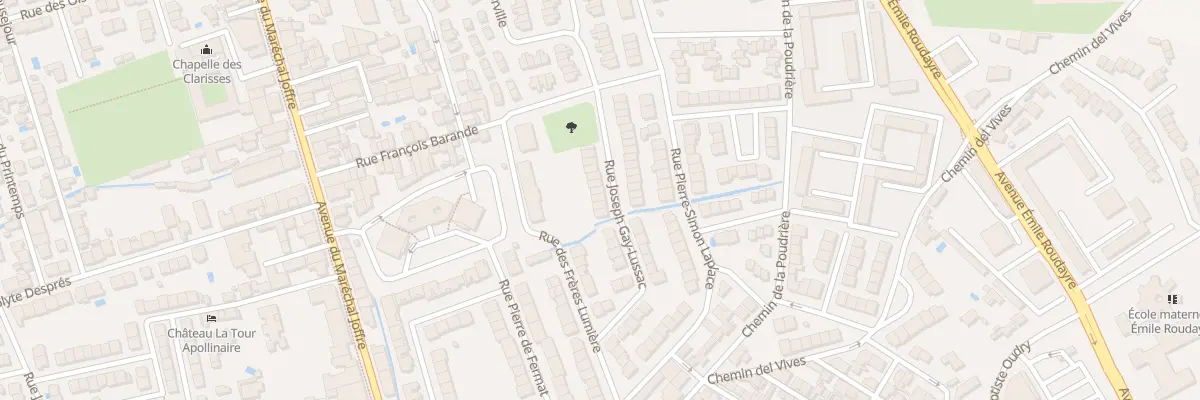 Plan du 21 Rue Gay Lussac à Perpignan