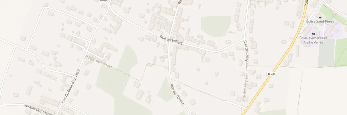 Plan du 36 Rue de l’Orme à Voulangis