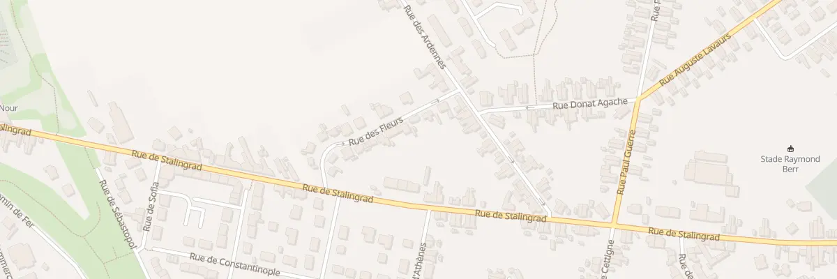 Plan du 20 Rue des Ardennes à Harnes