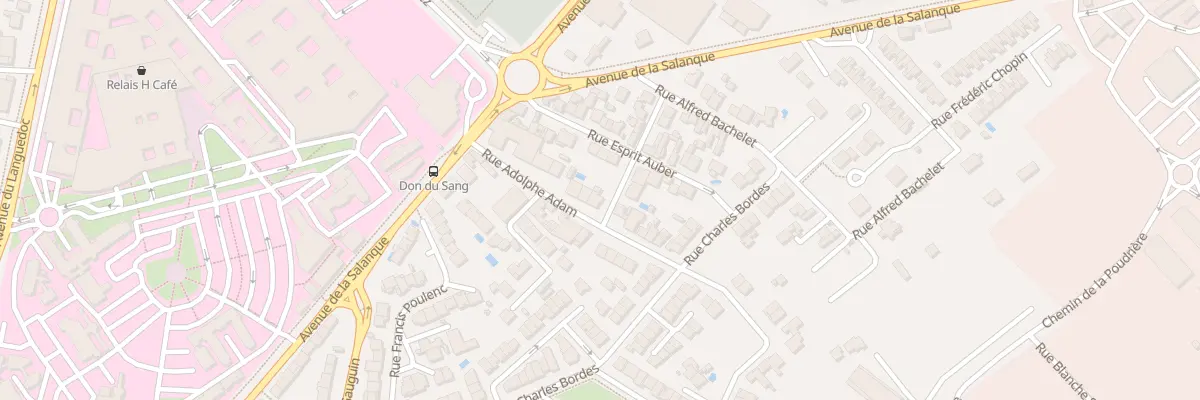 Plan du 11 Rue Adolphe Adam à Perpignan