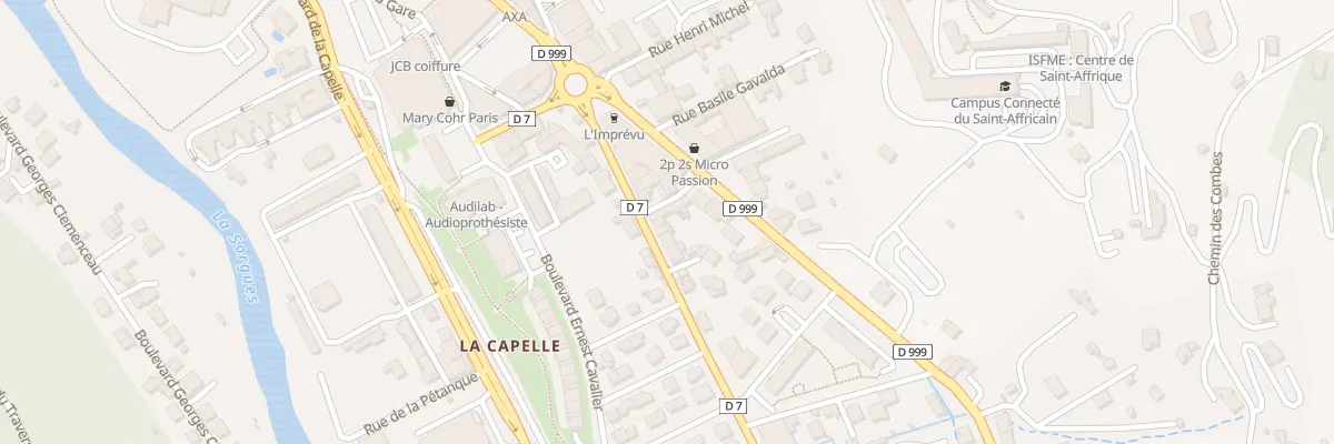 Plan du 105 Av Jean Jaurès à Saint-Affrique