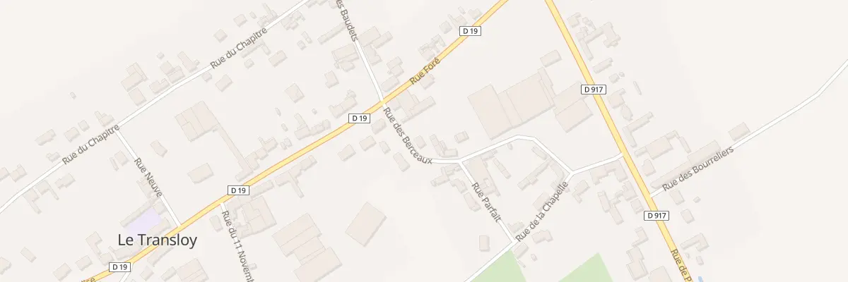 Plan du 3 Rue des Berceaux au Transloy