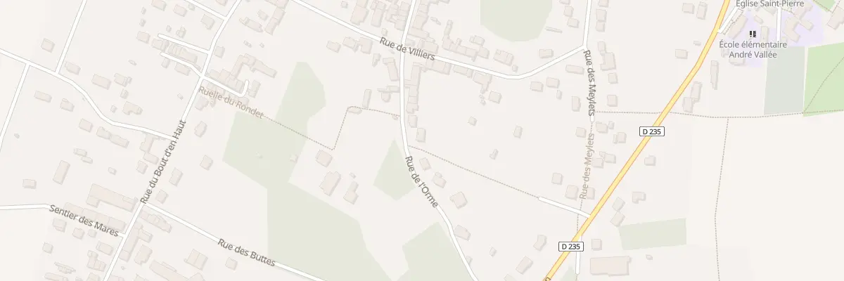Plan du 30 Rue de l’Orme à Voulangis