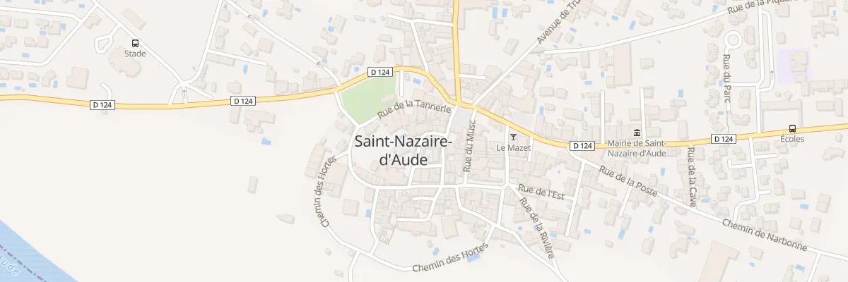 Plan du 33 Rue de l’Eglise à Saint-Nazaire-d’Aude