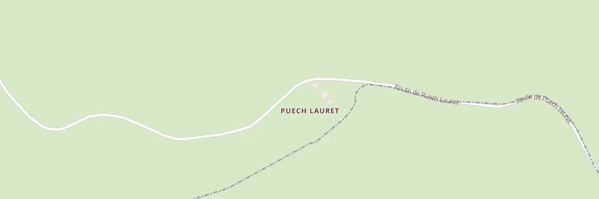 Plan du 5170 Puech Lauret à Ségur