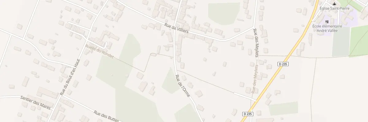 Plan du 30B Rue de l’Orme à Voulangis
