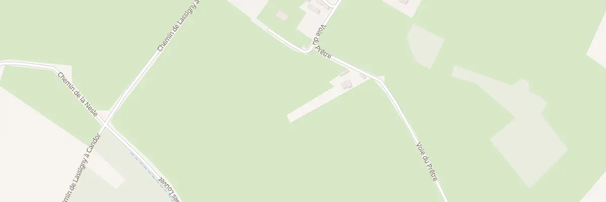 Plan du 9001 Che de la Voie du Prêtre à Candor