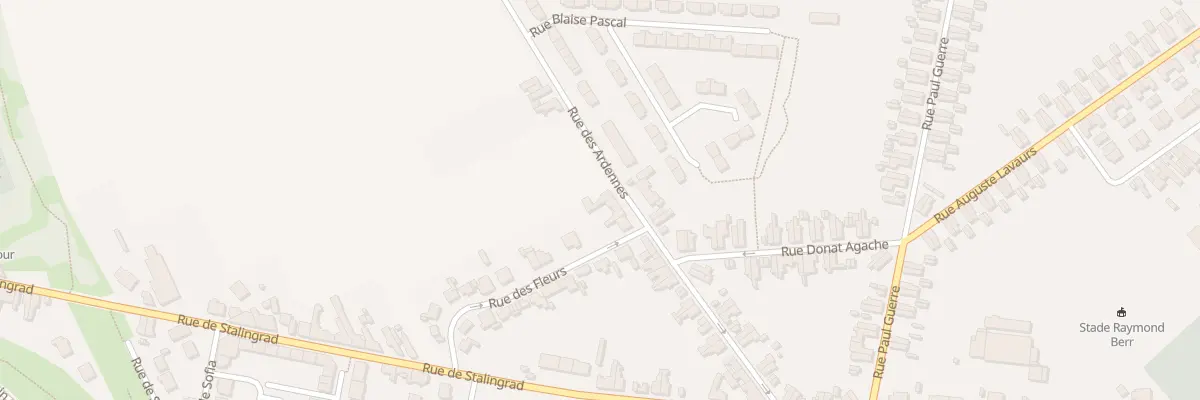 Plan du 28 Rue des Ardennes à Harnes