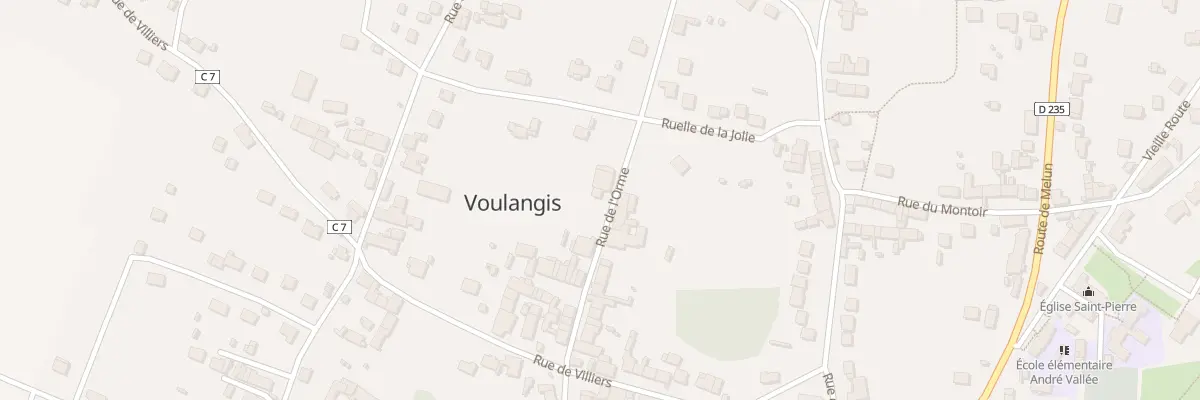 Plan du 57 Rue de l’Orme à Voulangis