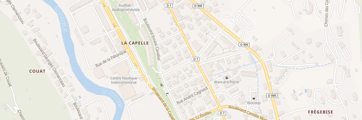 Plan du 4 Bd du Doc Jacob à Saint-Affrique