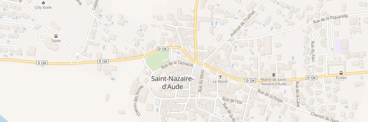 Plan du 31 Rue de la Tannerie à Saint-Nazaire-d’Aude