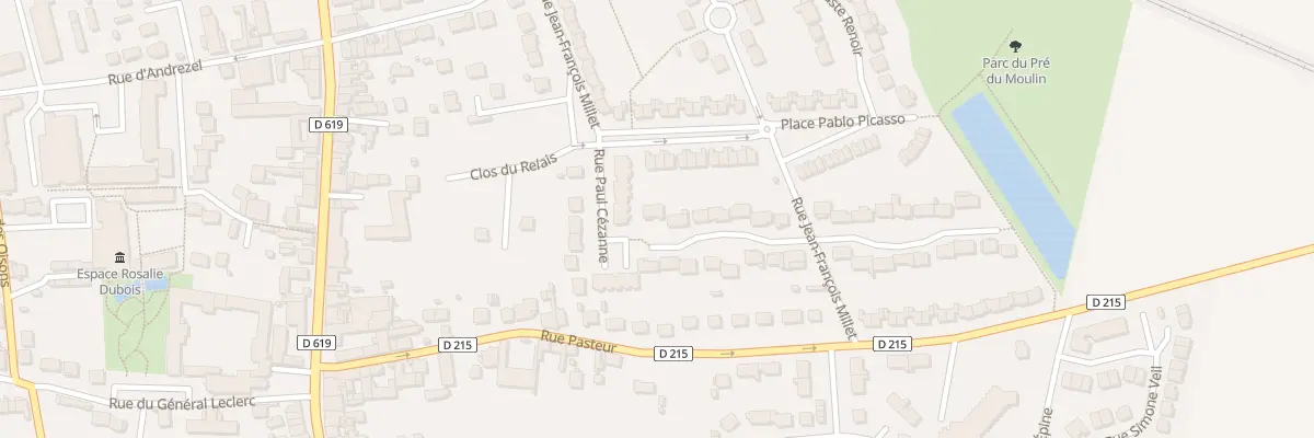 Plan du 14 Rue Paul Cézanne à Mormant