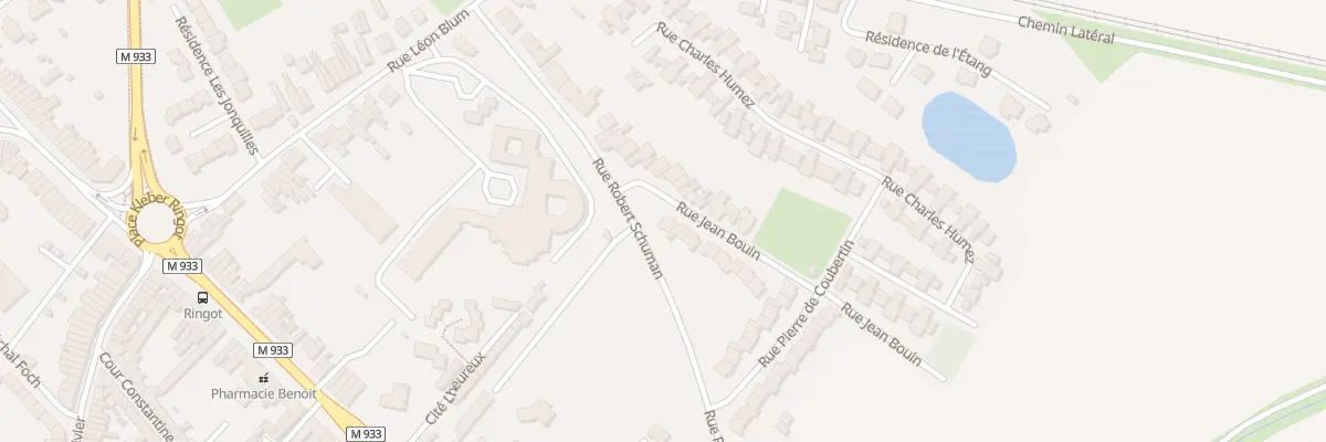 Plan du 15 Rue Jean Bouin à La Chapelle-d’Armentières