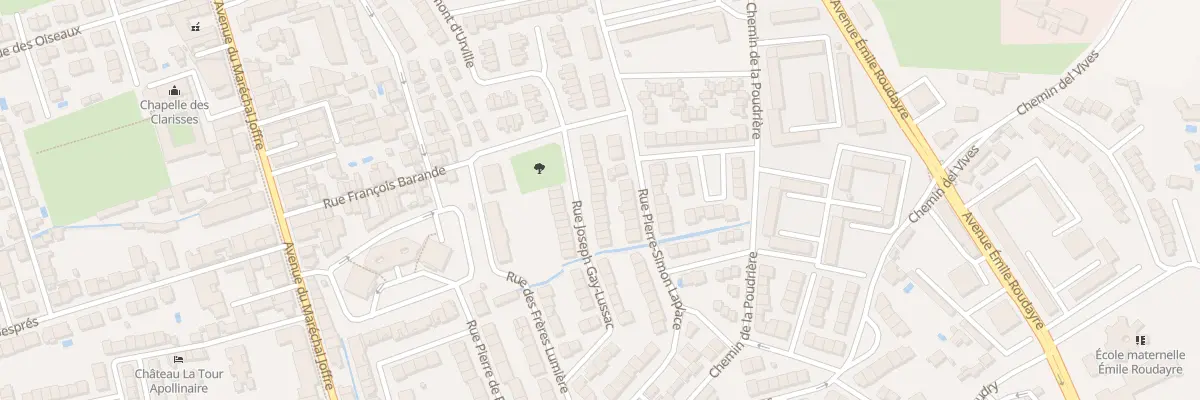 Plan du 38 Rue Gay Lussac à Perpignan