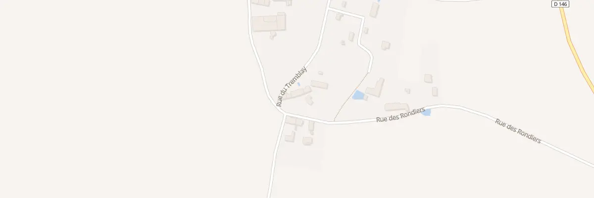 Plan du 9 Rue des Rondiers à Chevry-sous-le-Bignon