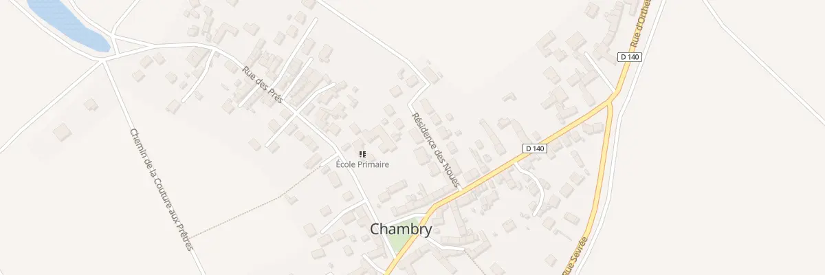 Plan du 1 Rue Res les Noues à Chambry