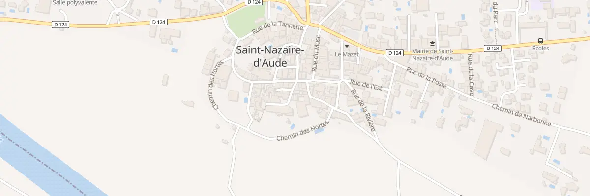 Plan du 28 Rue de l’Eolienne à Saint-Nazaire-d’Aude