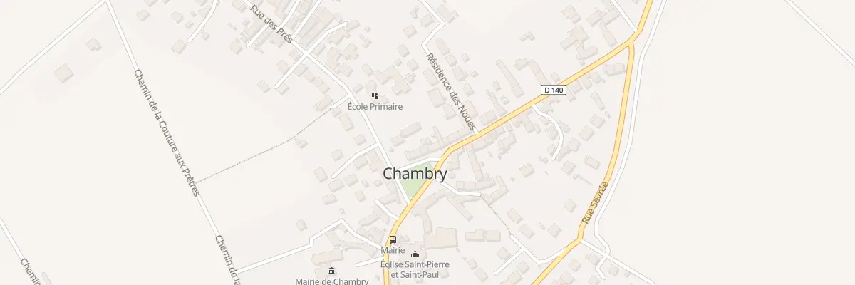 Plan du 1T Rue d’Ortheuil à Chambry
