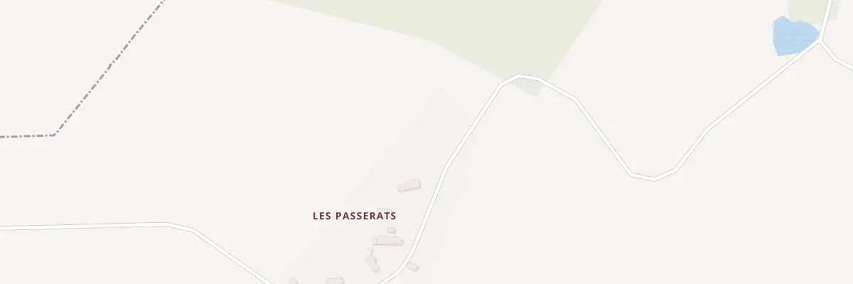 Plan du 5019 Les Passerats à Thorailles