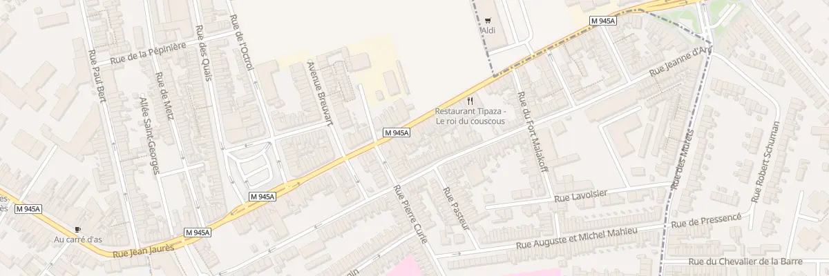 Plan du 72 Rue des Deportes à Armentières