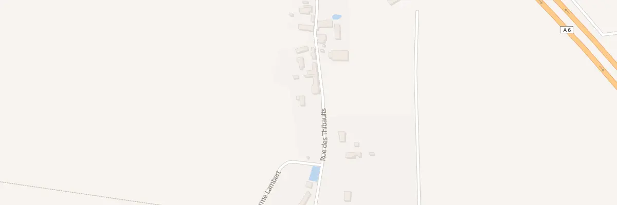 Plan du 7 Rue des Thibaults à Chevry-sous-le-Bignon