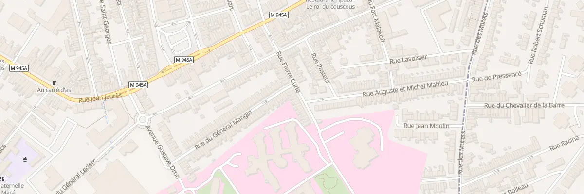 Plan du 34 Rue Pierre Curie à Armentières