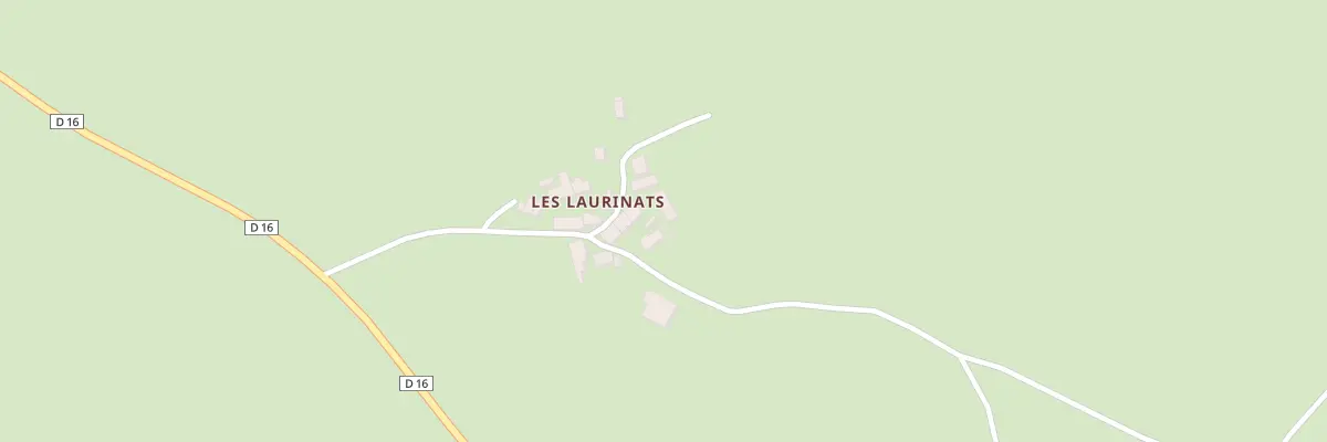 Plan du 5110 Les Laurinats à Saint-Priest-en-Murat